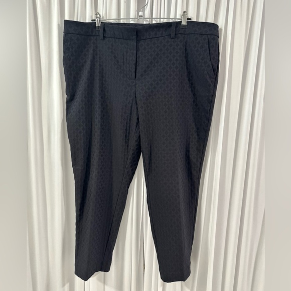 Worthington Black Modern Fit Pants Plus Size